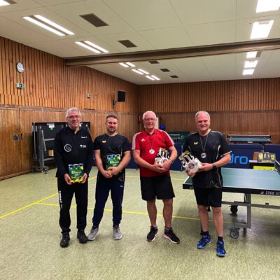 10. Neujahrsturnier der TT Abteilung SV Kail