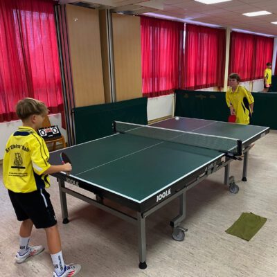 U13 Tischtennismannschaft der SV Eifelrose Kail