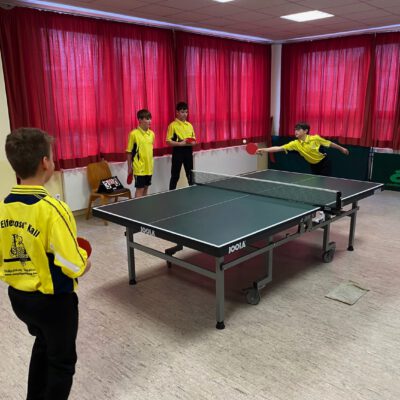 U13 Tischtennismannschaft der SV Eifelrose Kail