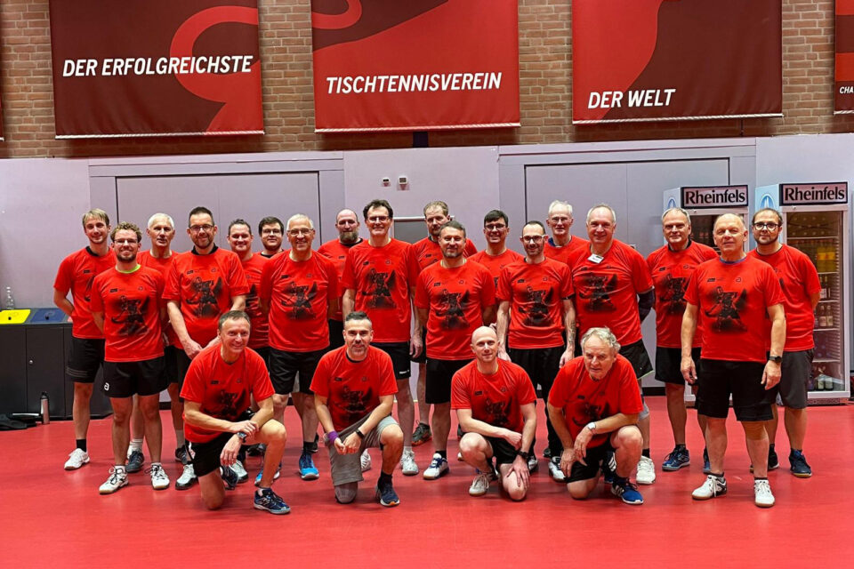 Besuch der Andro Tischtennisschule Borussia Düsseldorf