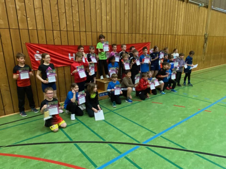 Mini Meisterschaft Kreisentscheid des RTTVR in Kehrig